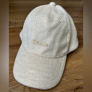 Steve Madden tan satin lined ball cap